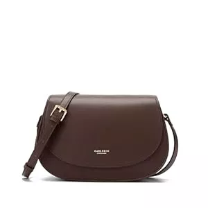 Carlheim Taschen & Rucksäcke Carlheim, Gotland Genuine Leather collection, Jolie Genuine Leather Handbag (Brown)