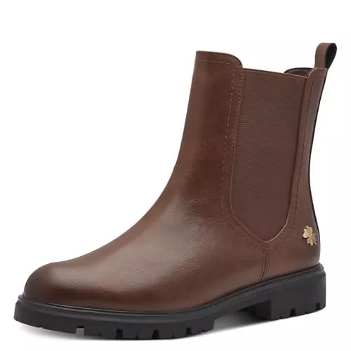 MARCO TOZZI Stiefel MARCO TOZZI by Guido Maria Kretschmer Damen Chelsea Boots Flach mit Reißverschluss