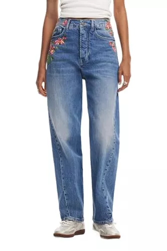 Desigual Jeans Desigual Damen Woman Denim Long Trouser Jeans