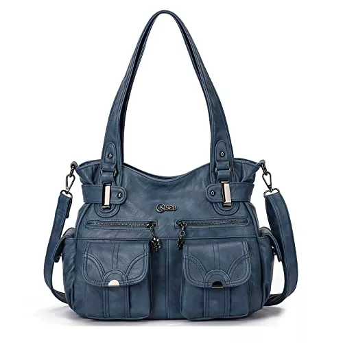 KL928 Taschen & Rucksäcke KL928 Tasche Damen Handtasche Umhängetaschen Damenhandtasche Schultertasche Lederhandtasche elegante Taschen hand taschen Henkeltaschen für frauen mit vielen fächern