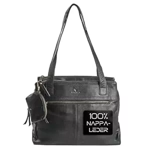 Lavalen Taschen & Rucksäcke Lavalen Handtasche Damen Groß - Ledertasche Handgefertigt - Damen Tasche Groß Mehreren Fächern - Handtasche mittelgroß - Mehrere Reißverschlüsse -Hochwertige Handtaschen & Handbags for Women.