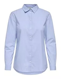 JDY Hemdblusen JdY Damen Basic Hemd Bluse Langarm Business Tunika Shirt Classic Regular Fit Stretch Oberteil JDYMIO