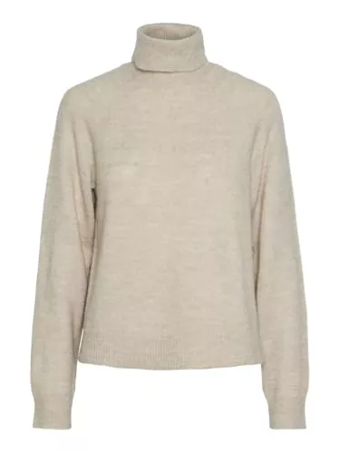 PIECES Pullover & Strickmode PIECES Damen Pcjuliana Ls Rollneck Knit Noos Bc Strickjacke