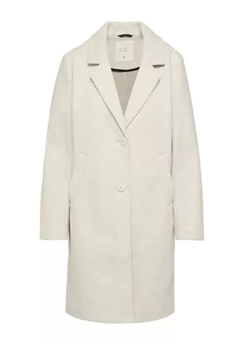 QS Mäntel QS Mantel in Melange-Optik mit Reverskragen