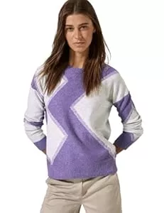 Cecil Pullover & Strickmode Cecil Damen Gemusterter Pullover