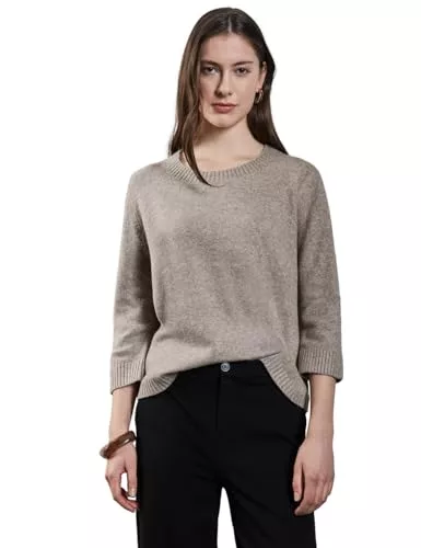 Street One Pullover & Strickmode STREET ONE Damen Strickpullover mit Rundhals