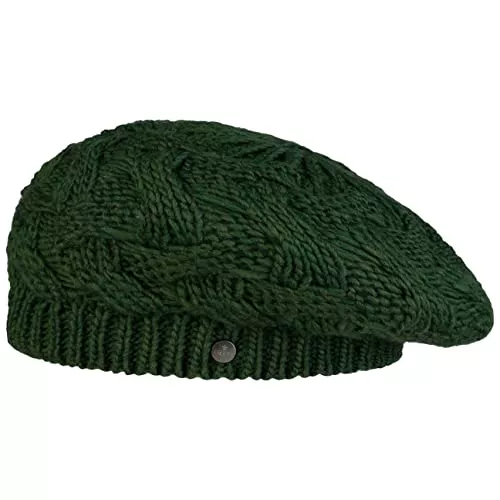 LIERYS Hüte & Mützen LIERYS Jesila Baskenmütze Damen Strickmütze mit Schurwolle Made in Germany Herbst Winter