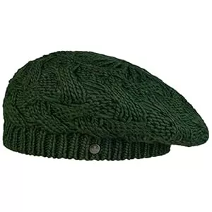 LIERYS Hüte & Mützen LIERYS Jesila Baskenmütze Damen Strickmütze mit Schurwolle Made in Germany Herbst Winter