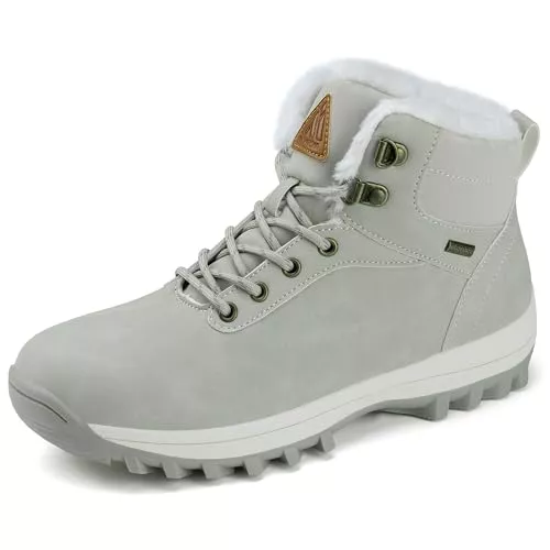 Mishansha Stiefel Mishansha Winterschuhe Herren Warme Gefüttert Winterstiefel Damen Winter Boots Outdoor 36-48 EU