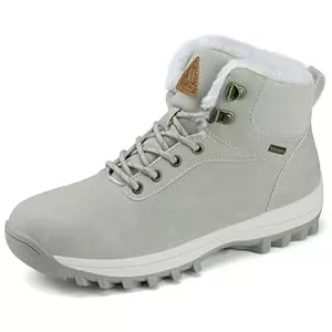 Mishansha Stiefel Mishansha Winterschuhe Herren Warme Gefüttert Winterstiefel Damen Winter Boots Outdoor 36-48 EU