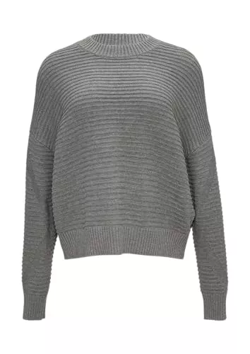 s.Oliver Pullover & Strickmode s.Oliver Oversized Strickpullover mit Strukturdetails