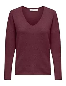 ONLY  ONLY Damen Onlrica Life L/S V-Neck Pullo KNT Noos Pullover