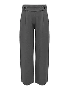 JDY  Jacqueline de Yong Damen Hose Weites Bein - JDYGEGGO - Wide Leg Anzughose - Mid Waist - Elegante und Bequeme Stoffhose aus Weichem Jersey-Material mit Stretch