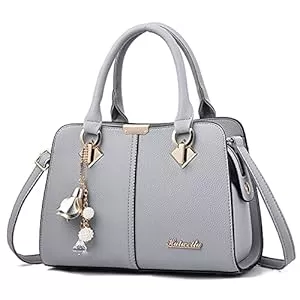 FANDARE Taschen & Rucksäcke FANDARE Damen Handtasche Umhängetasche Frauen Schulterbeutel Shopper Tote Reise Henkeltasche Schulterriemen Abendtasche Citytasche Wasserdicht PU Leder
