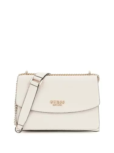 GUESS Taschen & Rucksäcke GUESS Calista Convertible Xbody Flap Bag Bone