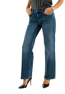 ONLY Jeans ONLY Female Straight-Fit Jeans ONLBLUSH Mittlere Taille Gerade geschnitten Jeans