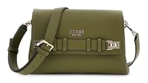 GUESS  GUESS Umhängetasche Schultertasche Gregoria Crossbody Flap Bag Olive olivgrün