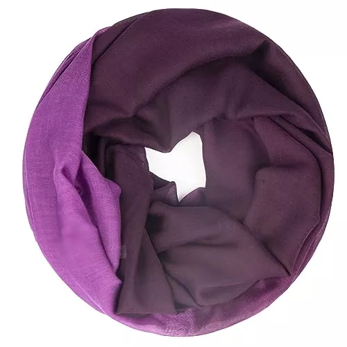 Glamexx24 Schals & Tücher Glamexx24 Damen Schal leichter Langschal Loop Schlauchschal Tuch Viele Farben