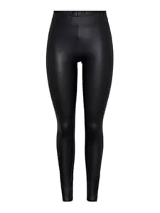 PIECES Hosen PIECES Female Leggings PCNEW Glänzende Fleece- MW