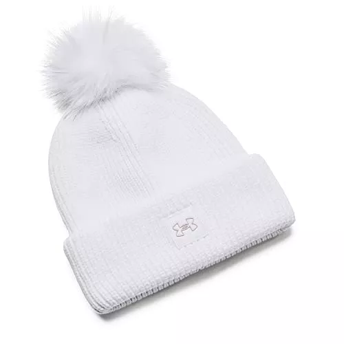 Under Armour Hüte & Mützen Under Armour Damen Beanies Women's ColdGear® Infrared Halftime Ribbed Pom Beanie