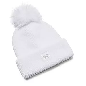 Under Armour Hüte & Mützen Under Armour Damen Beanies Women's ColdGear® Infrared Halftime Ribbed Pom Beanie