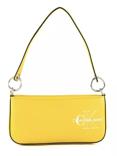 Calvin Klein Taschen & Rucksäcke Calvin Klein Sculpted Shoulder Pouch Two Tone Super Lemon
