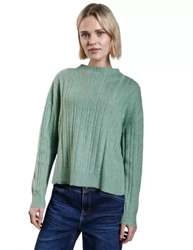 Street One Pullover & Strickmode Street One Damen Pullover mit Rippstruktur