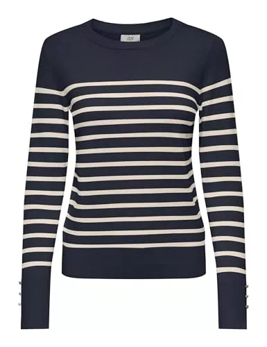 JDY Pullover & Strickmode JdY Damen Jdymalou L/S On Button Pullover KNT Noos Strickpullover
