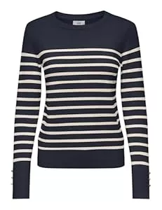 JDY Pullover & Strickmode JdY Damen Jdymalou L/S On Button Pullover KNT Noos Strickpullover