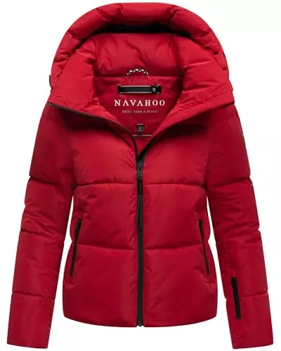 Navahoo Jacken Navahoo Damen Winterjacke warme Steppjacke mit abnehmbarer Kapuze Frostherz XIV XS-XXL