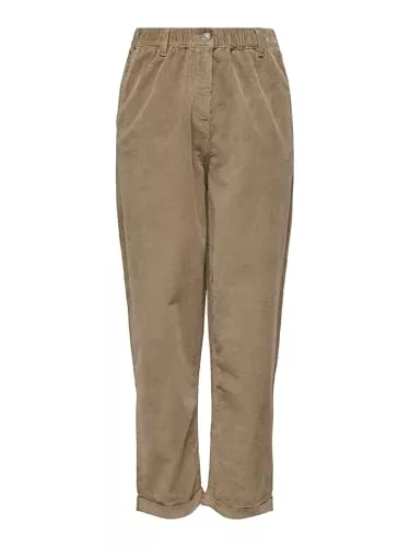 ONLY Hosen ONLY Damen Female Onlflora Klassische Cordhose im Carrot Fit Hose