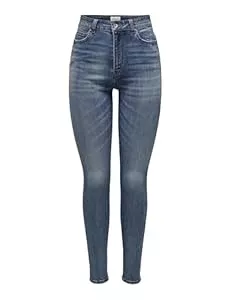 ONLY Jeans ONLY Female Skinny Jeans ONLICONIC Hohe Taille Skinny Fit Jeans