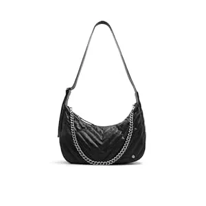 ALDO Taschen & Rucksäcke ALDO Damen Vickia Hobo, Anderes Schwarz (Other Black)