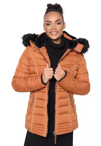 Navahoo Jacken Navahoo warme Damen Winter Jacke Steppjacke mit Teddyfell B900