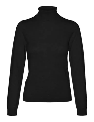 VERO MODA Pullover & Strickmode VERO MODA Damen Vmiris Ls Rollneck Pullover Ga Noos Strickpullover (1er Pack)