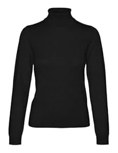 VERO MODA Pullover & Strickmode VERO MODA Damen Vmiris Ls Rollneck Pullover Ga Noos Strickpullover (1er Pack)
