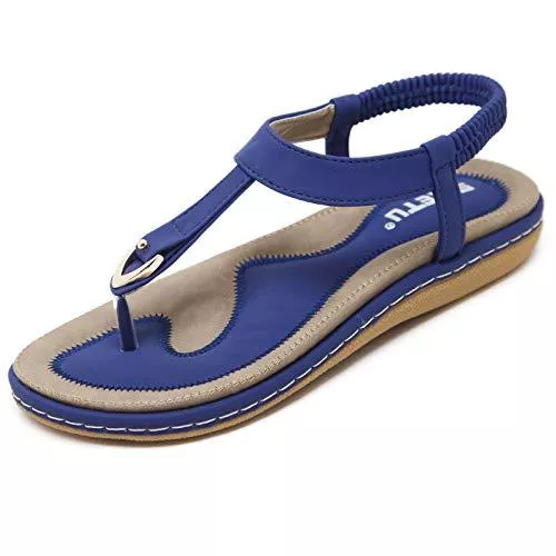 Geweo Sneaker & Sportschuhe Sandalen Damen Somme Bohemian mit weichem Fußbett Gr. 35-44