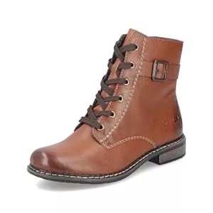 Rieker Stiefel Rieker Damen Schnürstiefeletten 71202, Frauen Stiefeletten
