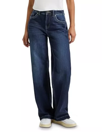 Street One Jeans Street One Damen Wide Leg Jeans