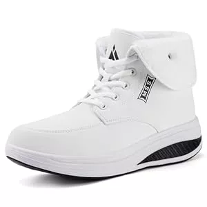 Mishansha Stiefel Mishansha Wasserdicht Winterschuhe Damen Warm Winterstiefel rutschfest Schneestiefel Gr.36-42