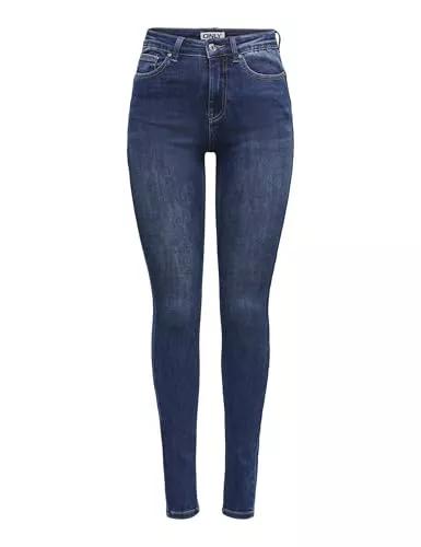ONLY Jeans ONLY Damen Onllulu Hw Skinny Push Up Mas090 Bf DNM