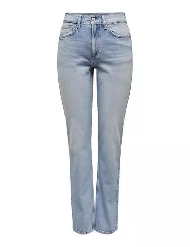 ONLY Jeans ONLY Damen Jeans Onlwillow Hw Straight Lb DNM Dot