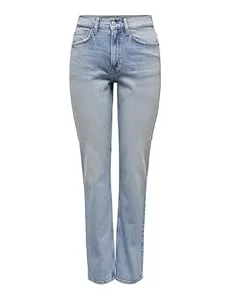 ONLY Jeans ONLY Damen Jeans Onlwillow Hw Straight Lb DNM Dot