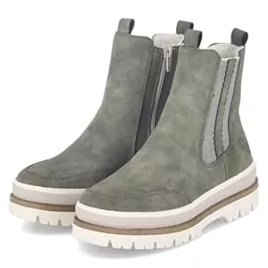 Rieker Stiefel Rieker Y6271-54 Schlupfstiefel Kunstleder Damen in grün