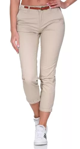 ONLY Hosen ONLY Female Chino Hose ONLBIANA Normal geschnitten Chino Hose