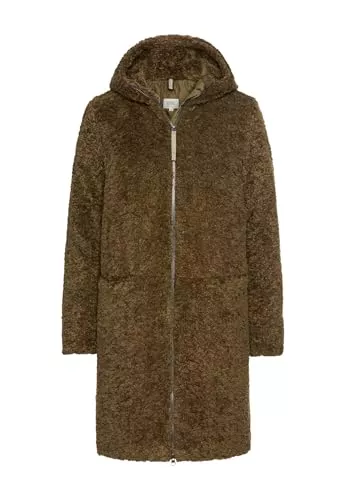 camel active Mäntel camel active Damen Teddy Mantel mit Kapuze
