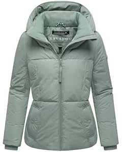 Navahoo Jacken Navahoo Damen Winterjacke warme Steppjacke mit großer Kapuze Flüsterfee 14 S-3XL