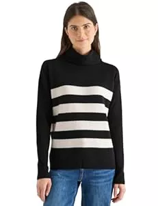 Cecil Pullover & Strickmode Cecil Damen 3015686 Softer Rollkragenpullover (1er Pack)