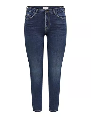 JDY Jeans JDY Damen Jdyfina Mw Skinny Ankle JNS Dark Bl Noos Jdyfina Mw Skinny Ankle JNS Dark Bl Noos