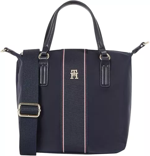 Tommy Hilfiger Taschen & Rucksäcke TOMMY HILFIGER Women's Poppy Small Tote Corp Aw0aw17204, One Size